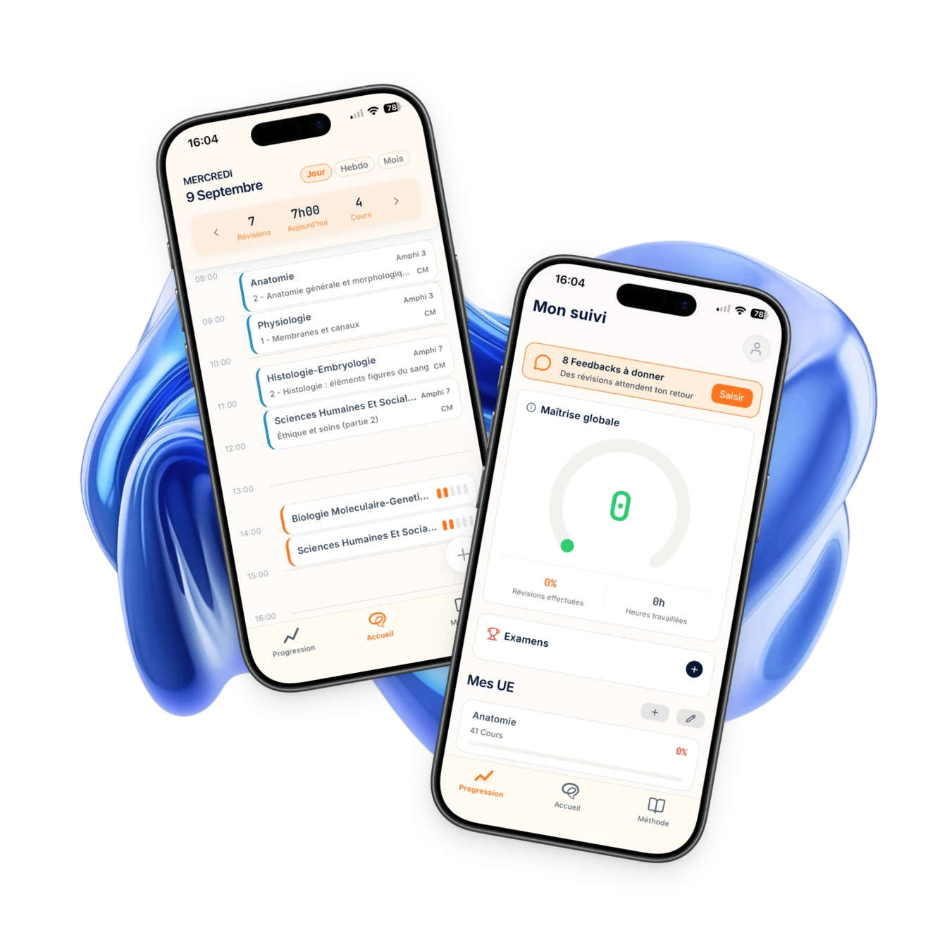 L'application Allae : planning du jour lissé et suivi de progression